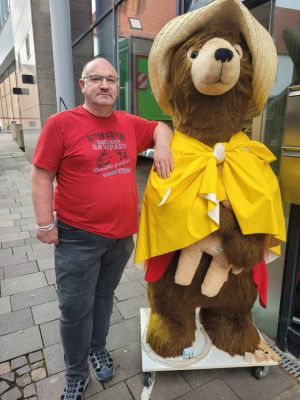 Freund in PB (2021)
Mal wieder den Bär in Paderborn getroffen
